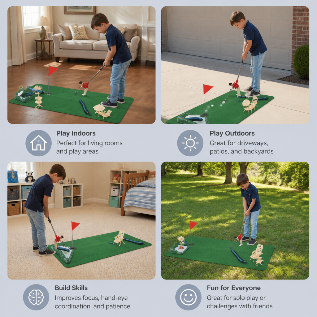 Kids Mini Golf Club Set –  Golf Toy for Children