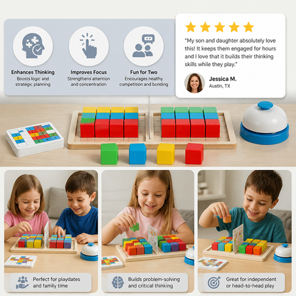 3D Color Match Building Blocks Puzzle Game