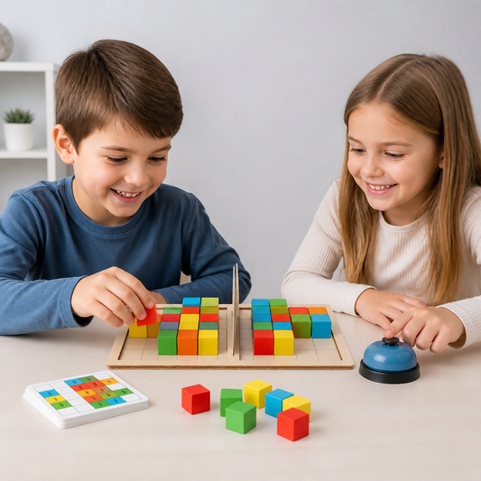 3D Color Match Building Blocks Puzzle Game