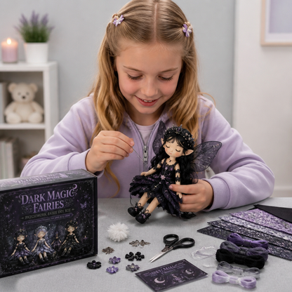 Fairy DIY Sewing Kit for Kids – Make Enchanting Fairy Dolls with Fabric, Accessories & Instructions