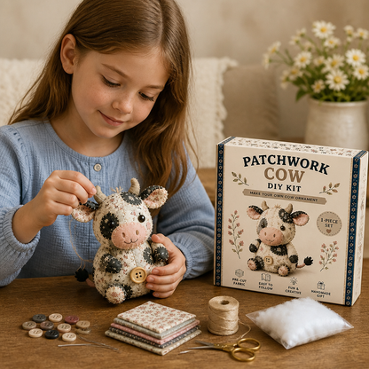DIY Animal Sewing Kit – Handmade Fabric Ornament Craft Set