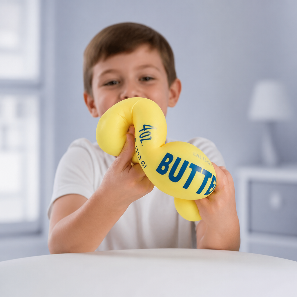 Jumbo Squishy Butter Stick – Slow-Rise Stress Ball & Sensory Fidget Toy