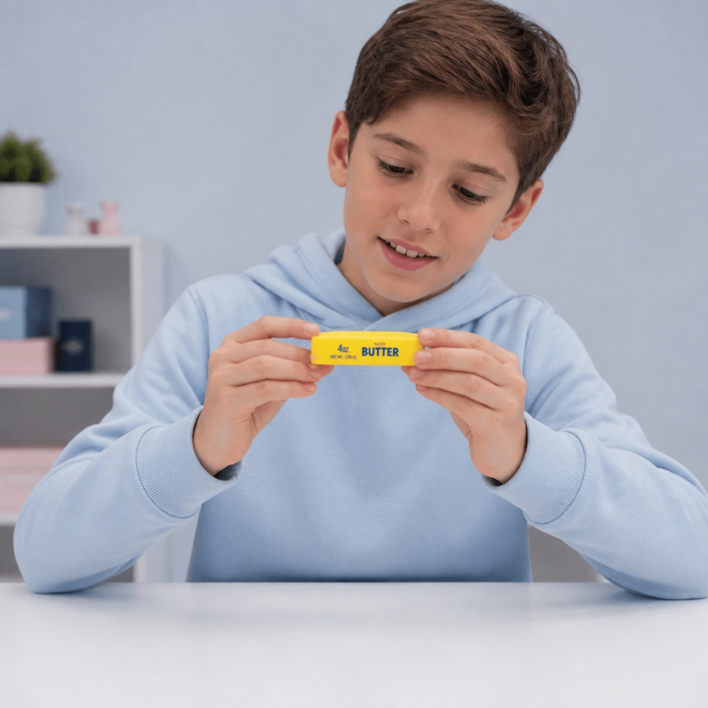 Jumbo Squishy Butter Stick – Slow-Rise Stress Ball & Sensory Fidget Toy