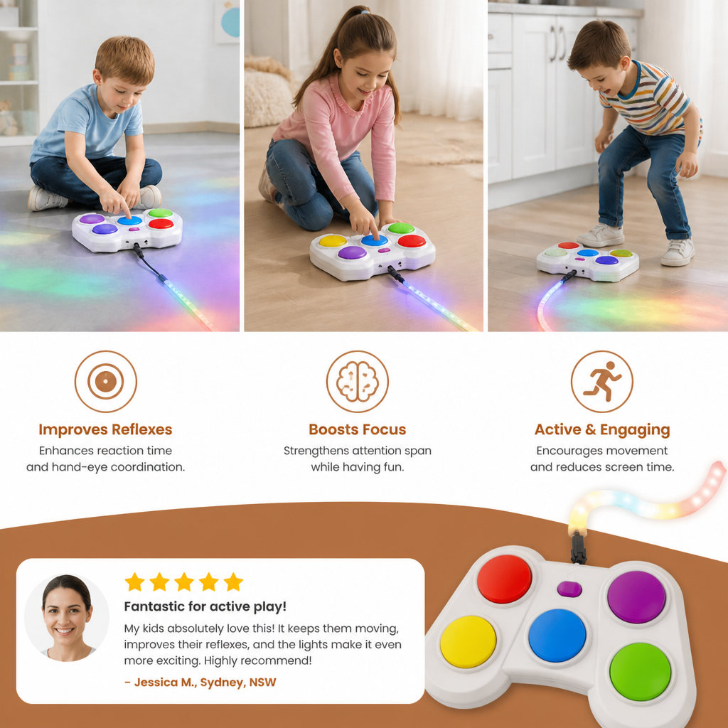 Light Defense Challenge – Interactive LED Reflex Game