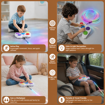 Light Defense Challenge – Interactive LED Reflex Game
