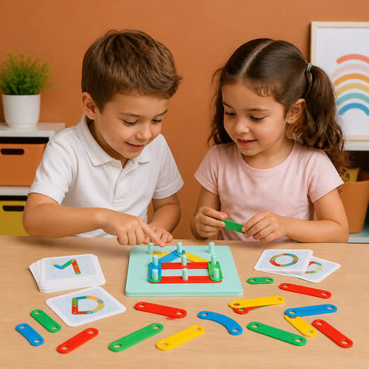 Educational Magnetic Letter & Number Building Set