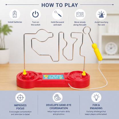 Buzz Wire Steady Hand Game