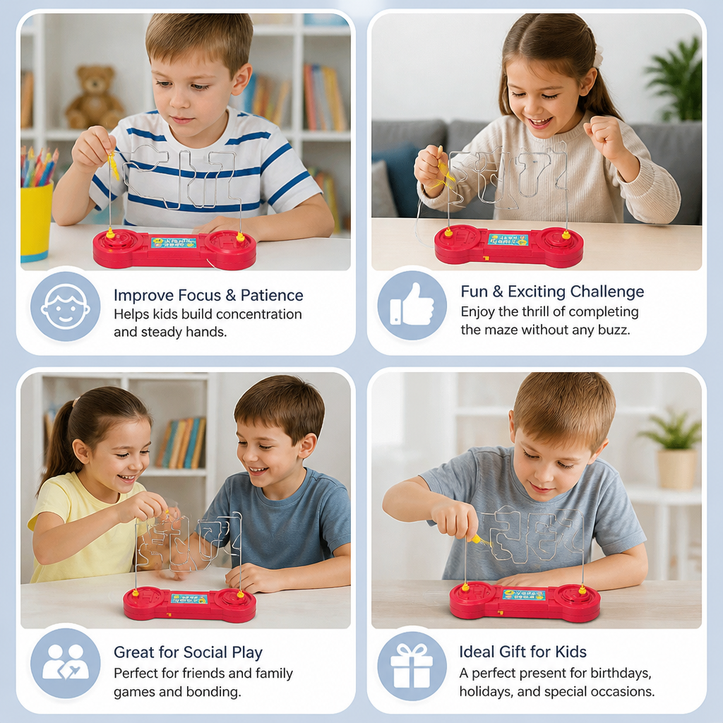 Buzz Wire Steady Hand Game