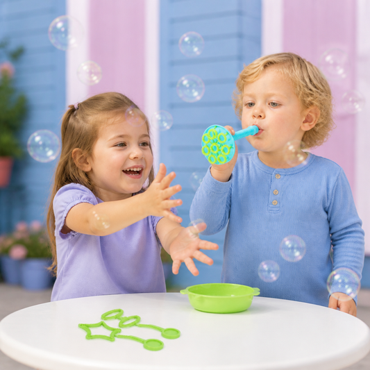 Magic Bubble Blower Stick Set