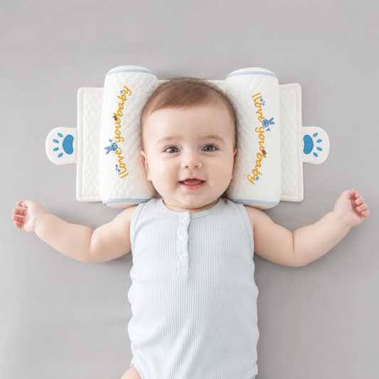 Adjustable Baby Head Shaping Pillow with Millet Filling