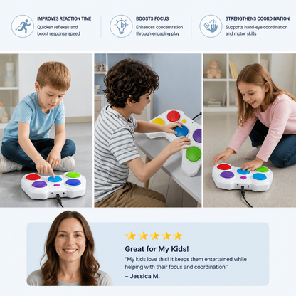 Light Defense Challenge – Interactive LED Reflex Game
