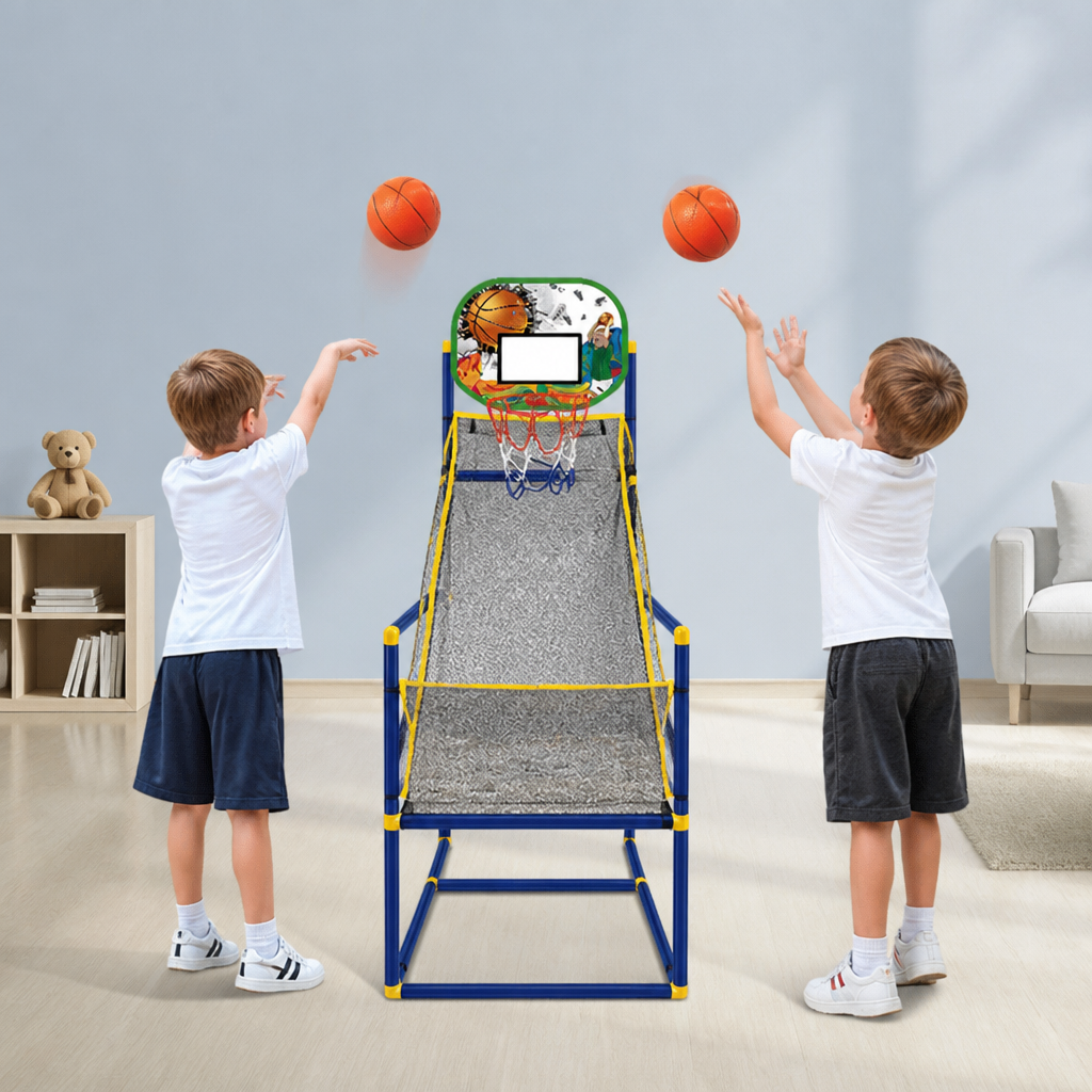 Adjustable Kids Basketball Hoop Set - That Grows With Your Kids
