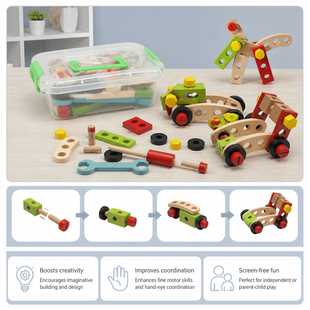 Homemade Fun - Toolbox Playset