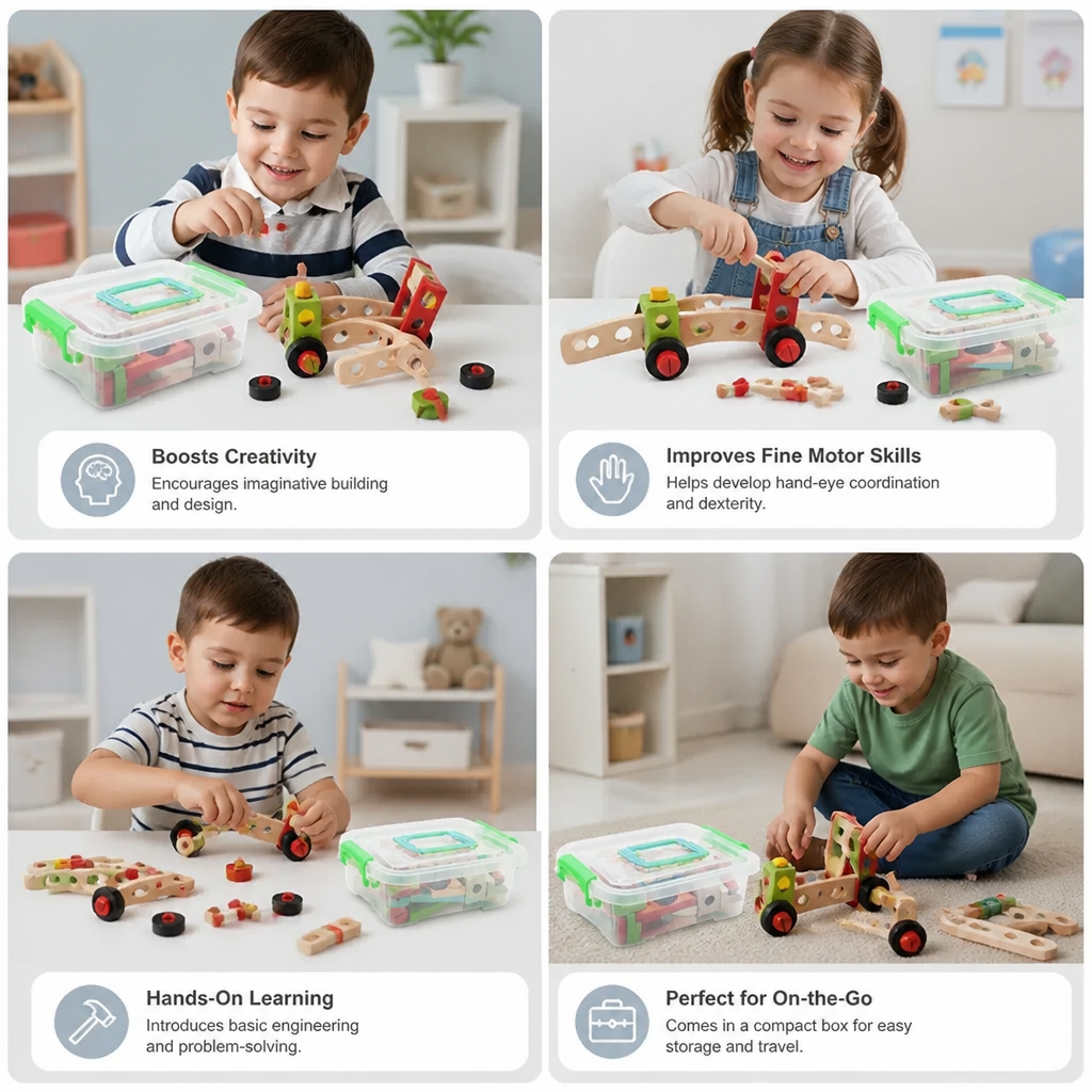 Homemade Fun - Toolbox Playset
