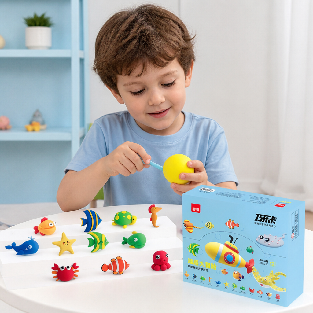 DIY Air Dry Clay Craft Kits for Kids