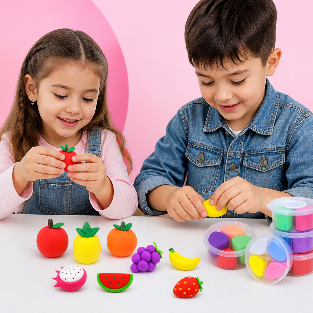 DIY Air Dry Clay Craft Kits for Kids