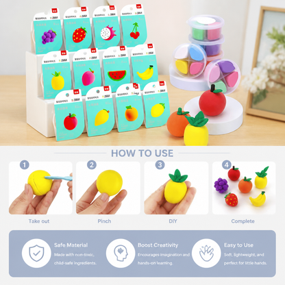DIY Air Dry Clay Craft Kits for Kids