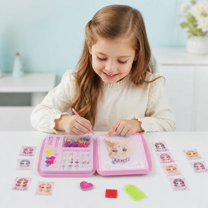 Princess Diamond Painting & Foil Art Book Craft Kit