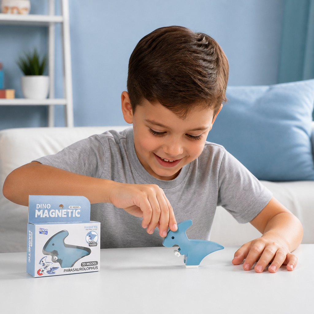 Magnetic Animal Skeleton Builder Set – STEM Take-Apart Learning Toy