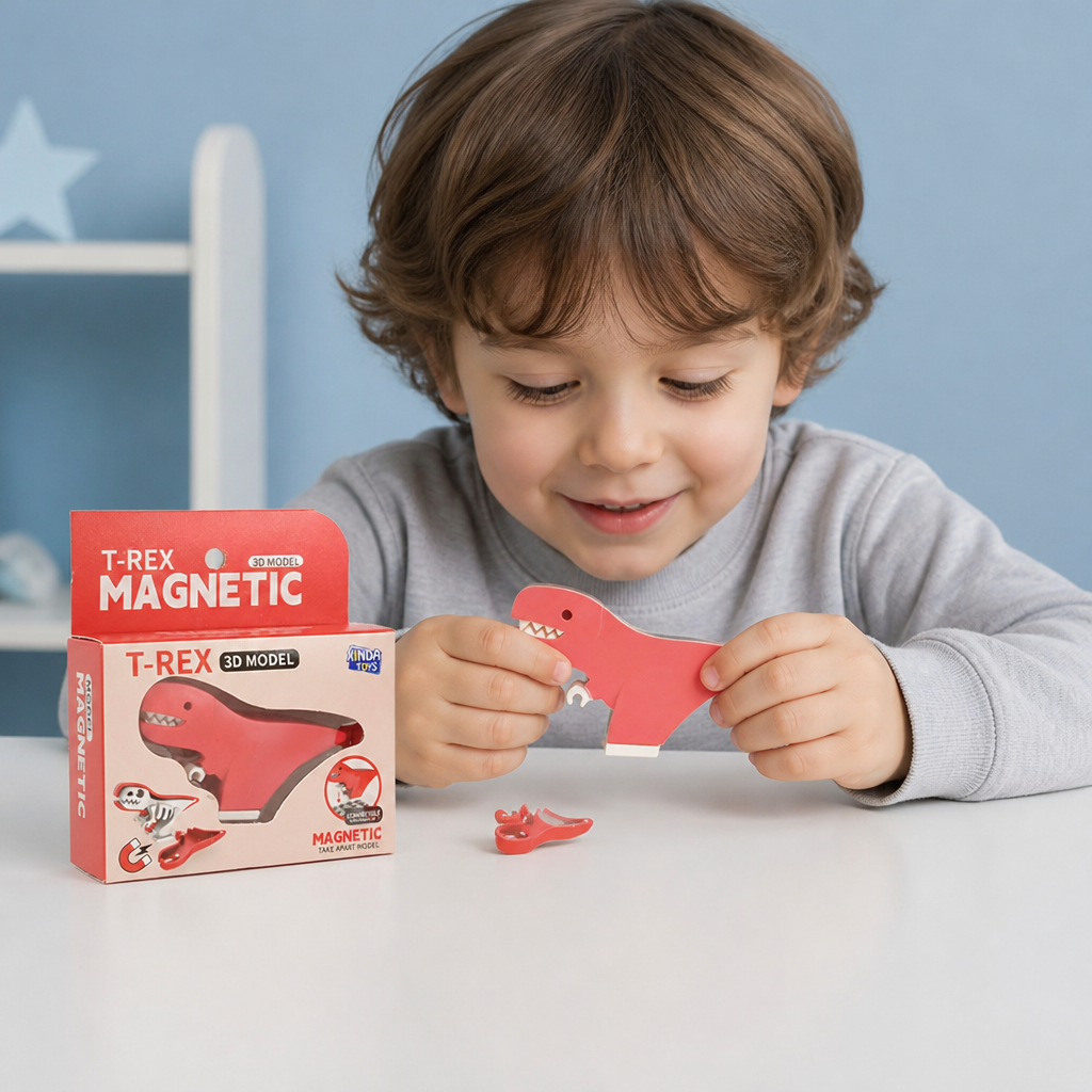 Magnetic Animal Skeleton Builder Set – STEM Take-Apart Learning Toy