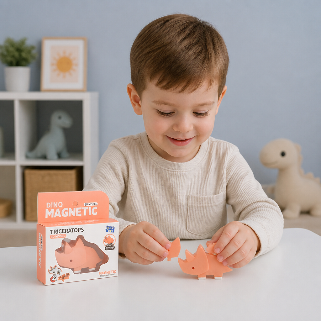 Magnetic Animal Skeleton Builder Set – STEM Take-Apart Learning Toy