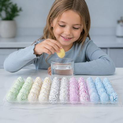 Hatching Dinosaur Egg Kit – Grow-in-Water Dino Eggs with Surprise Toys
