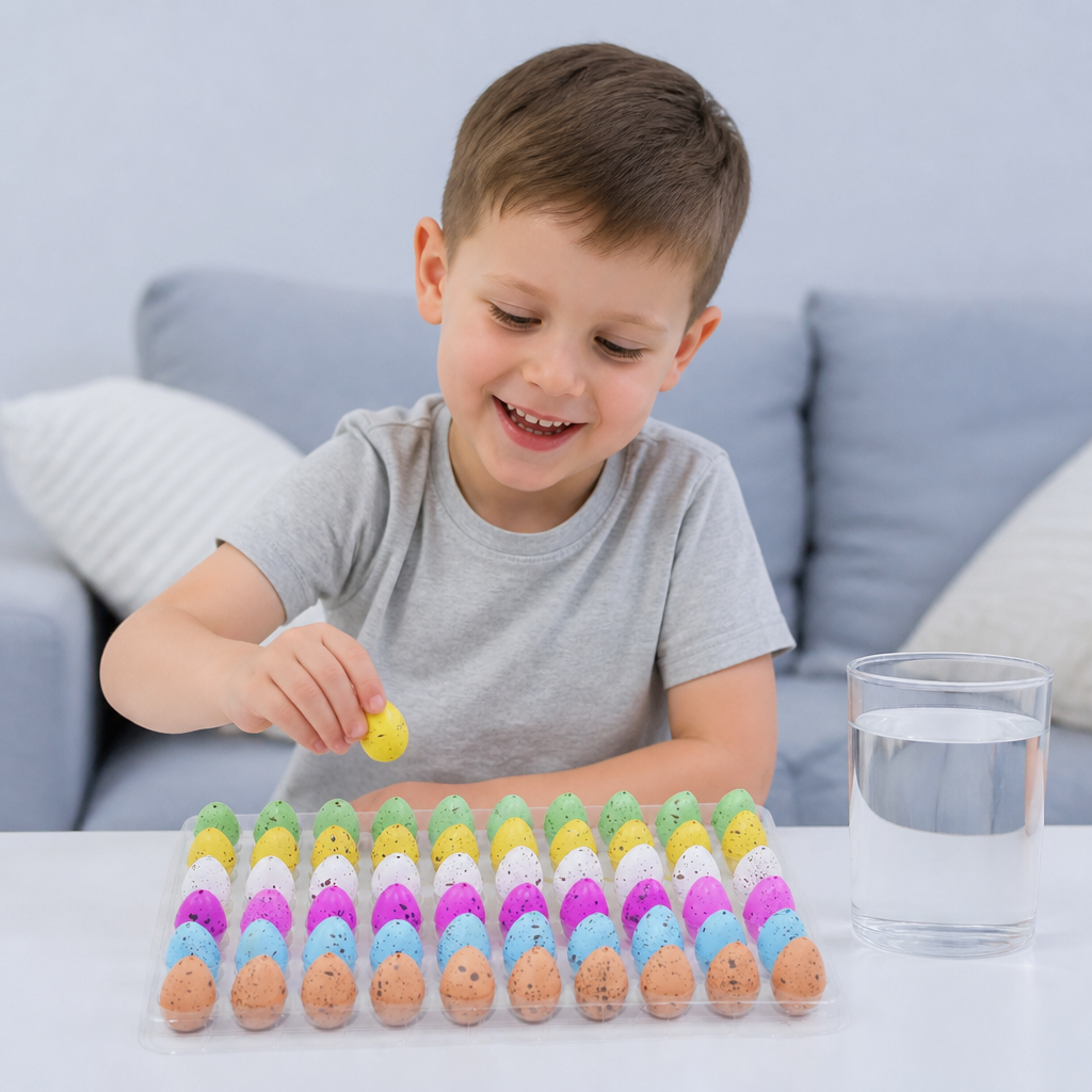Hatching Dinosaur Egg Kit – Grow-in-Water Dino Eggs with Surprise Toys