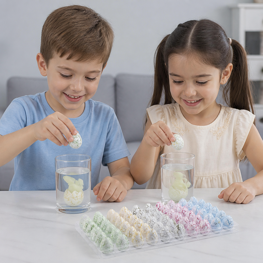 Hatching Dinosaur Egg Kit – Grow-in-Water Dino Eggs with Surprise Toys