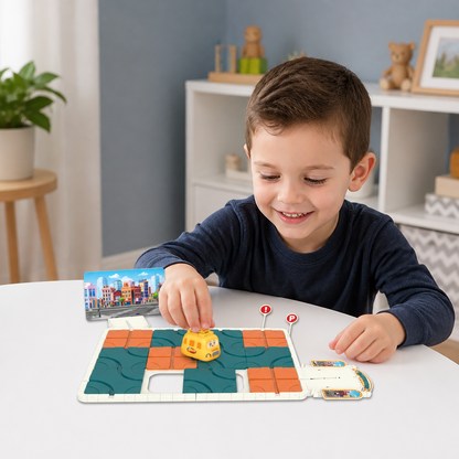 Sliding Track Maze Puzzle Game