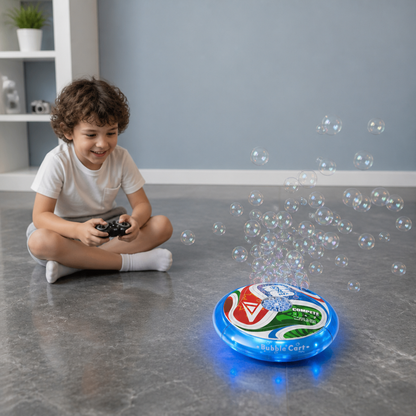 Remote Control Soccer Bubble Ball with Lights & Music