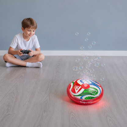 Remote Control Soccer Bubble Ball with Lights & Music