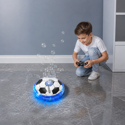 Remote Control Soccer Bubble Ball with Lights & Music