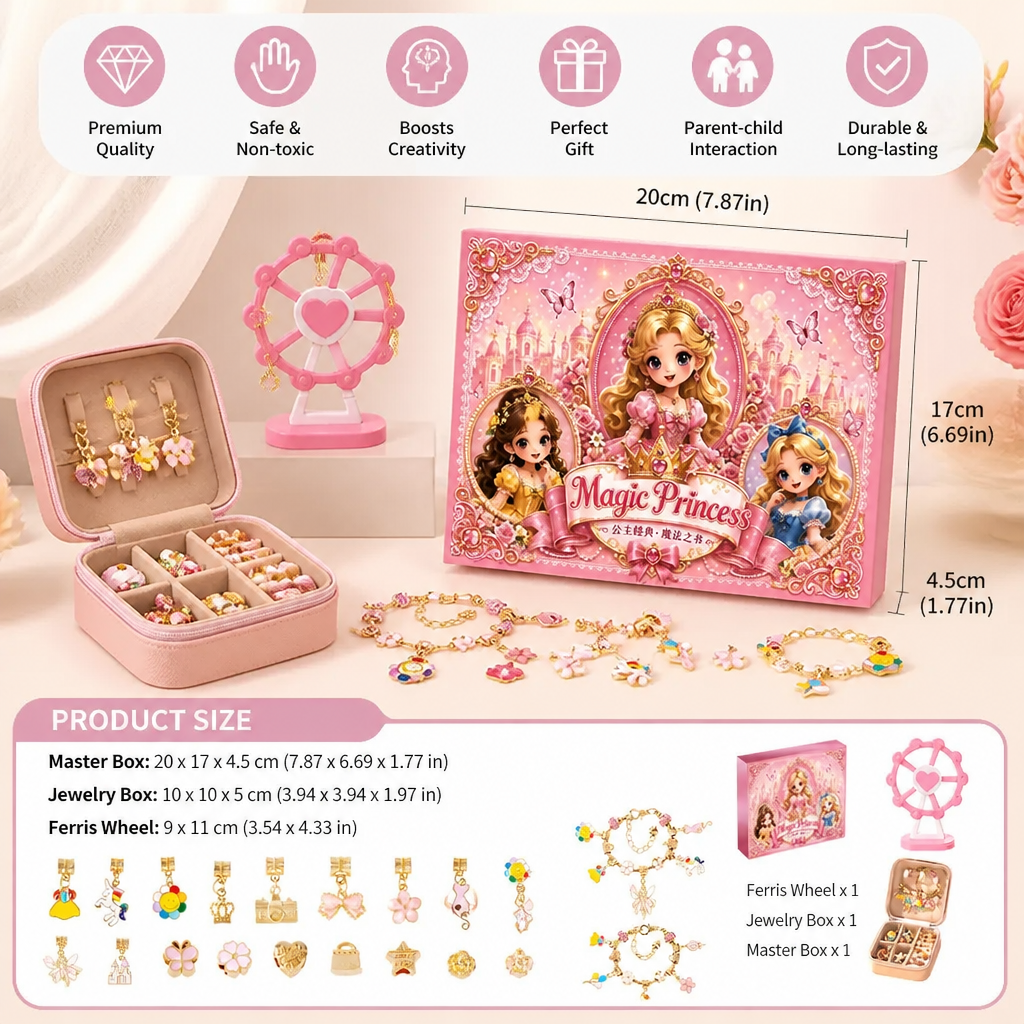 Princess DIY Jewelry & Bracelet Making Advent Calendar