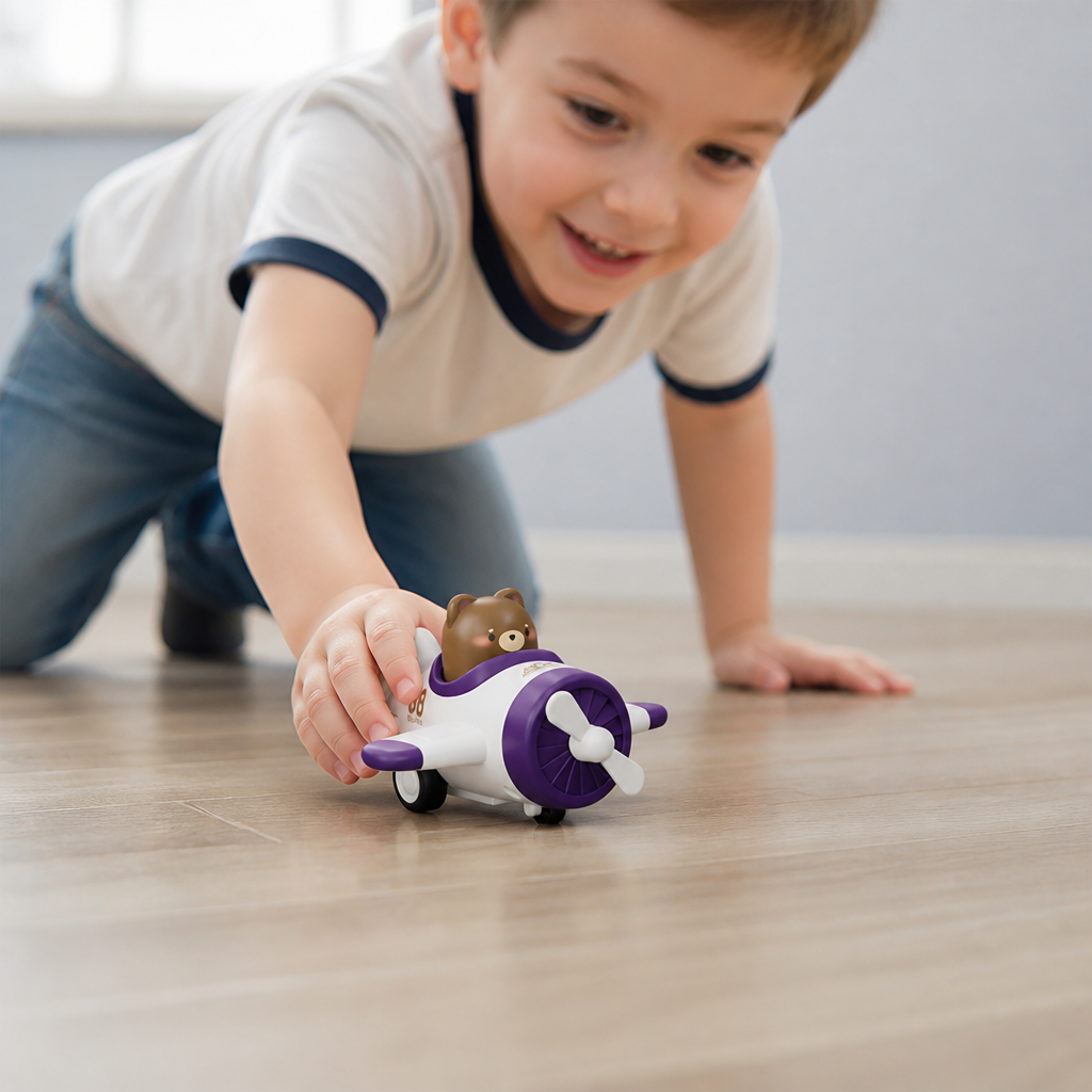 Press & Go Animal Airplane & Truck Toy for Kids