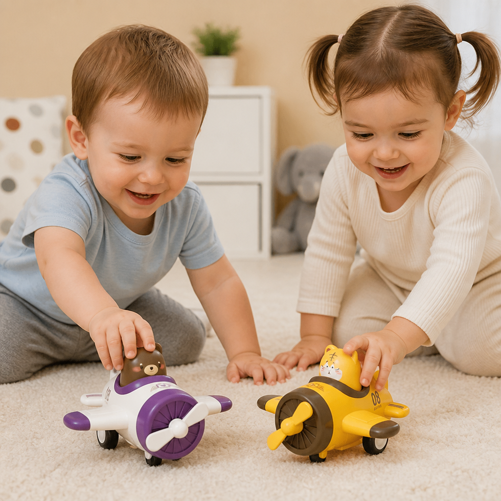 Press & Go Animal Airplane & Truck Toy for Kids