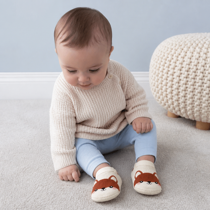 Non-Slip Cartoon Sock Shoes for Babies & Toddlers