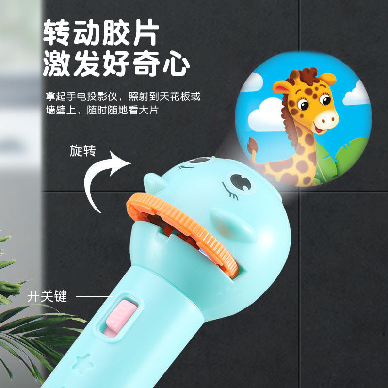 Kids’ Bedtime Story Projection Flashlight