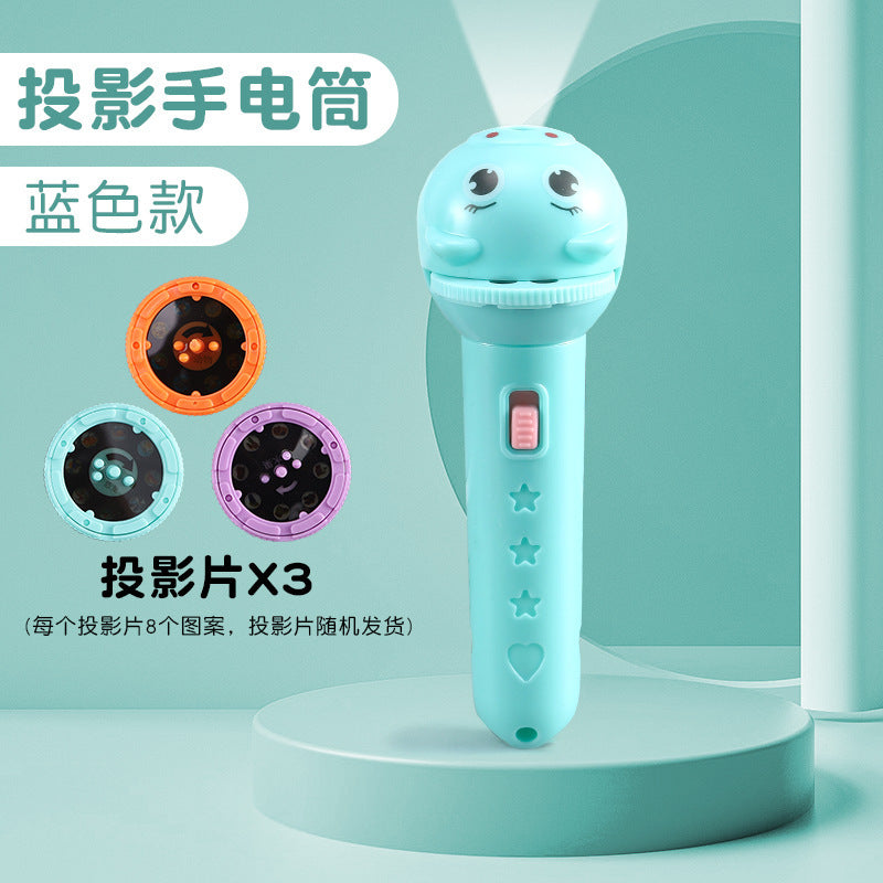 Kids’ Bedtime Story Projection Flashlight