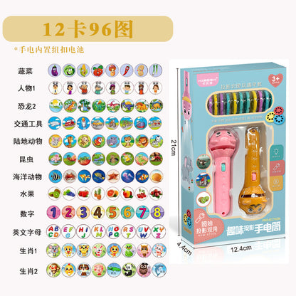 Kids’ Bedtime Story Projection Flashlight