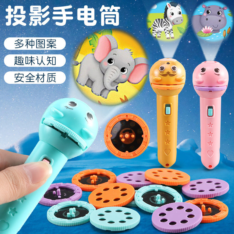 Kids’ Bedtime Story Projection Flashlight