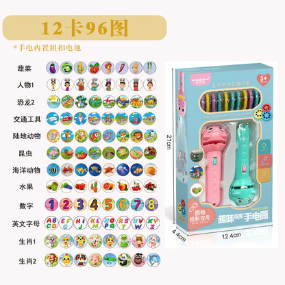 Kids’ Bedtime Story Projection Flashlight