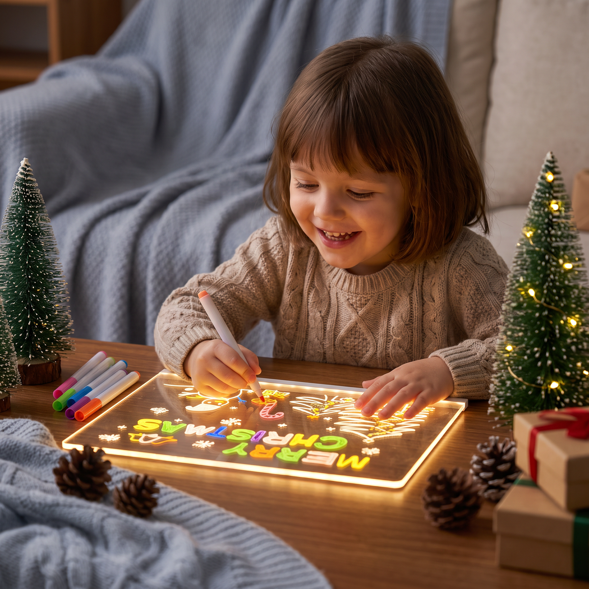 Kids LED Drawing Lamp