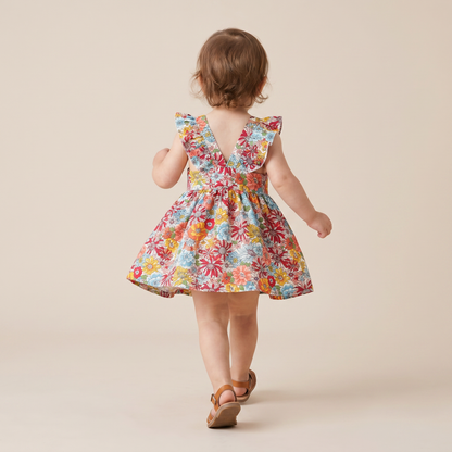 Vintage Meadow Dress Set & Bag