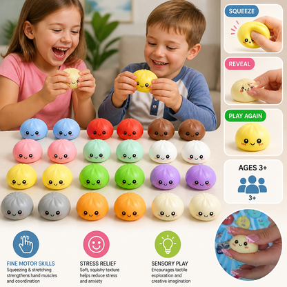 Dumpling Squishy Advent Calendar with Mystery Fidget Surprises