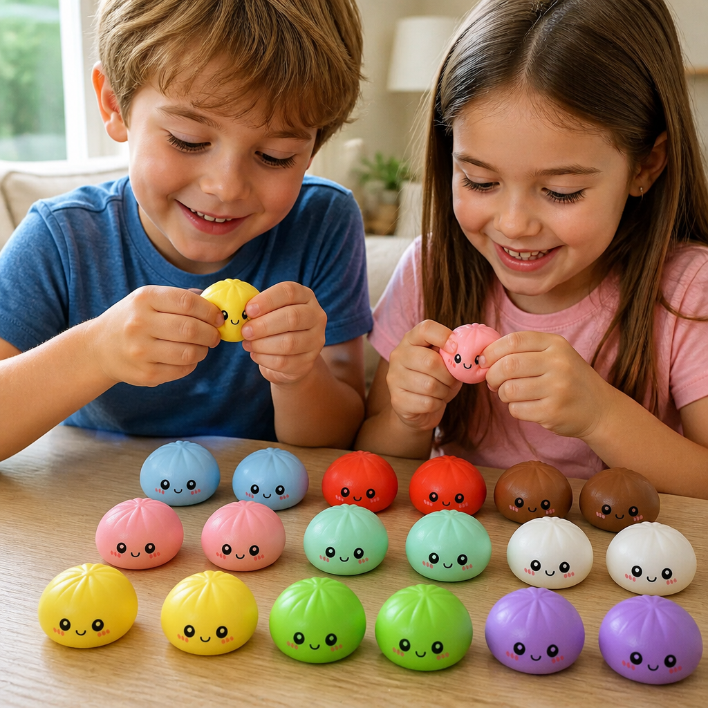 Dumpling Squishy Advent Calendar with Mystery Fidget Surprises