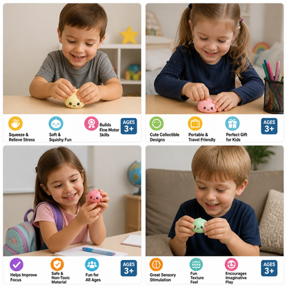 Dumpling Squishy Advent Calendar with Mystery Fidget Surprises