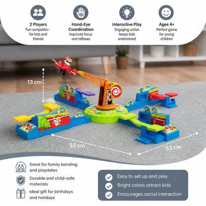 Interactive Multiplayer Flying Plane Family Board Game