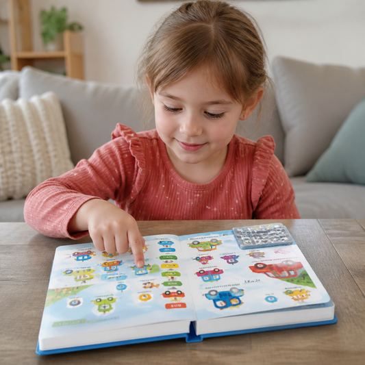 Interactive English Sound Book for Kids - Tap & Listen - Fun & Easy Early Learning