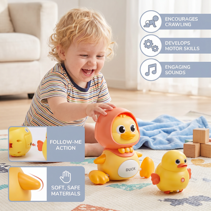 Wobbling Duck Family Kids Toy