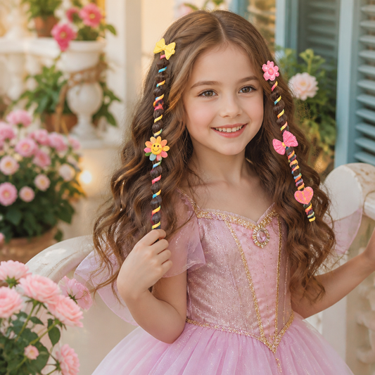 Cute Kids Spiral Hair Tie Set